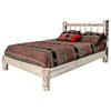 Montana Woodworks Transitional Wood King Platform Bed in Natural Lacquered
