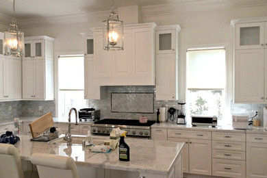 Example of a kitchen design in Los Angeles