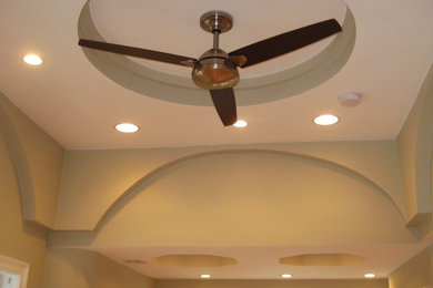 Trendy home design photo in Boston