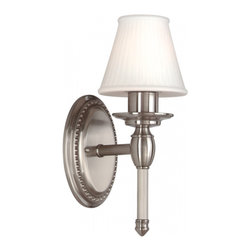 Satin Nickel Finish 1 Light Bathroom Lighting Hudson Valley Orleans - Lighting