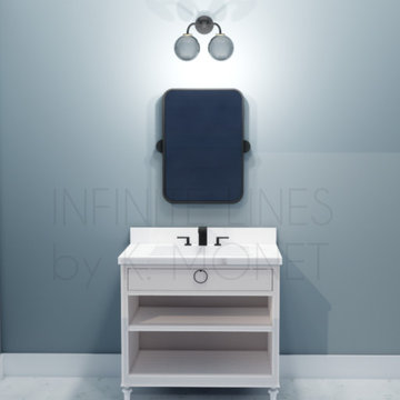 The Open Charm Vanity