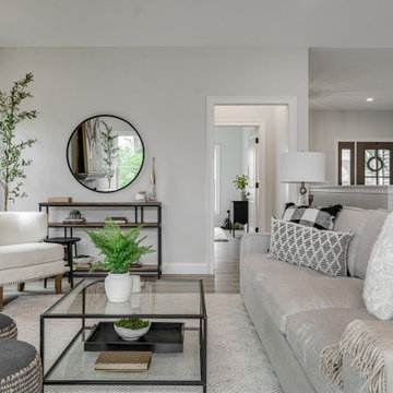Sleek Transitional Home with Warm Neutrals