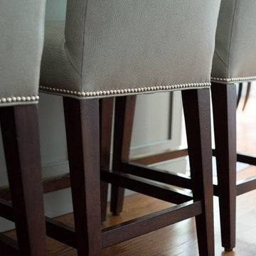 Elegance and a modern twist in Needham Kitchen.