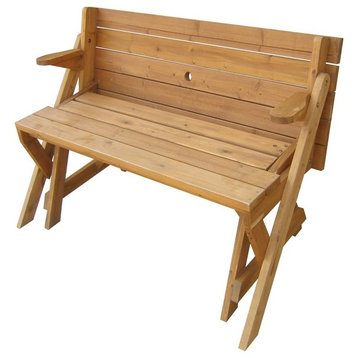 Interchangeable Picnic Table / Garden Bench
