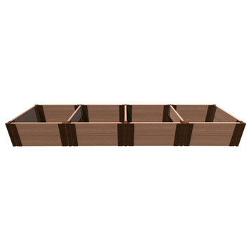 Classic Sienna 2' X 8' X 11" Raised Garden Bed (2' Sections) - 2" Profile