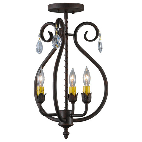 12W Antonia 3 LT Chandelier