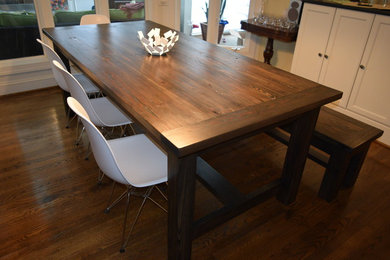 Inspiration for a country dining room remodel in Other