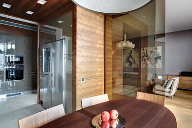 Kitchen photo in Moscow