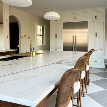 Walnut and White Luxury