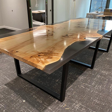 Mappa Burl Epoxy Table