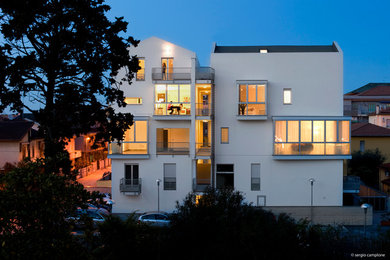 Inspiration for a modern exterior home remodel in Other