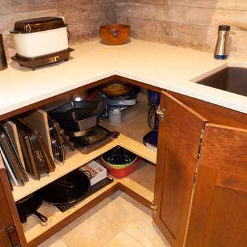 Access to under-counter space