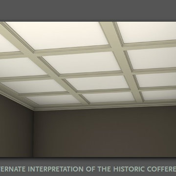Simply Coffered Ceiling System - High Density Urethane