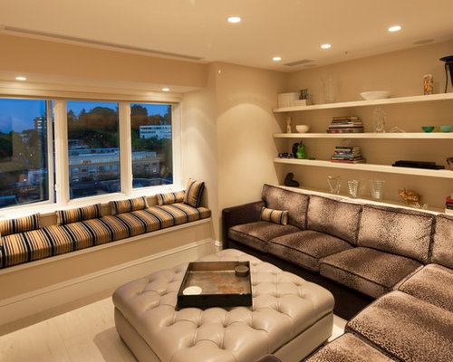 Shelves Over Sofa | Houzz