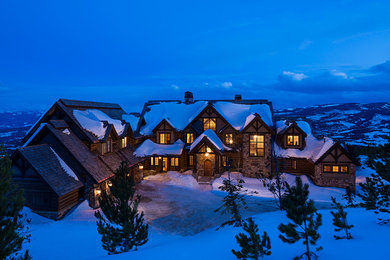 Mountain style exterior home photo in Other
