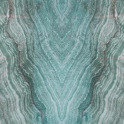 Verde Vivo Quartzite Slab Bookmatch - Kitchen Countertops