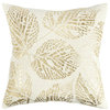 T17971 Pillow - Ivory, Gold