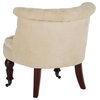 Oakes Tufted Chair Natural Cream