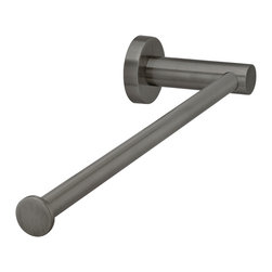 MEIR SHADOW ROUND GUEST TOWEL RAIL SKU: MR05-R-PVDGM - Towel Rails