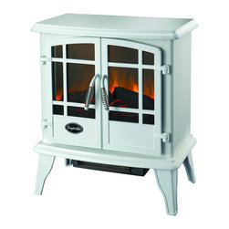 The Keystone Electric Stove in White - Freestanding Stoves