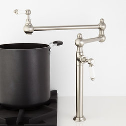 BARTON DECK-MOUNT RETRACTABLE POT FILLER - Pot Fillers