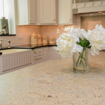 Showplace Two-Tone Kitchen