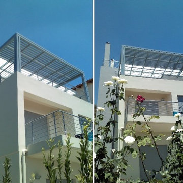 Aluminum pergola