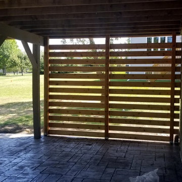 Cedar Resurface and Custom Cedar Wall