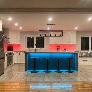 Open Floor Kitchen Remodel, Manchester CT