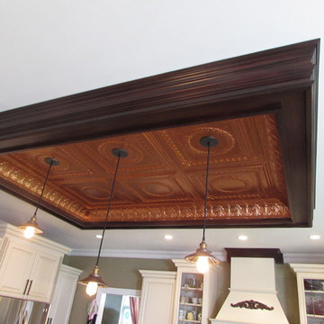 Custom Copper Tray Fabricated On Site