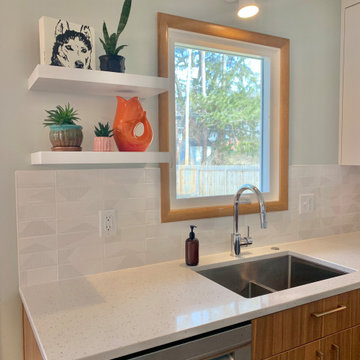 Mid-Century Kitchen and Bath Remodel