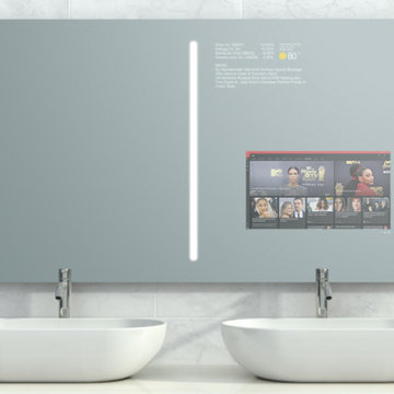 Double Sink Smart Mirror Build and Installation