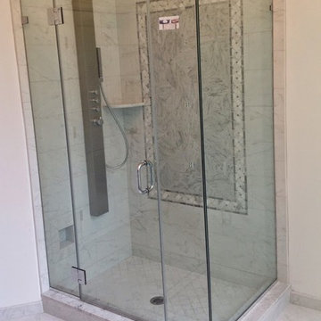 U.S.FRAMLESS GLASS SHOWER DOOR
