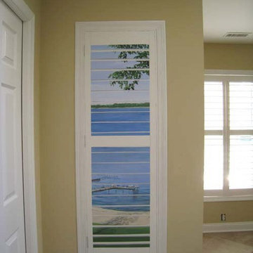 Trompe l'oeil work