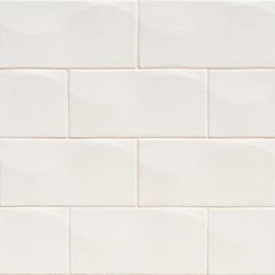 Robert A. M. Stern Collection Wave Gazebo 3" x 6" - Wall And Floor Tile