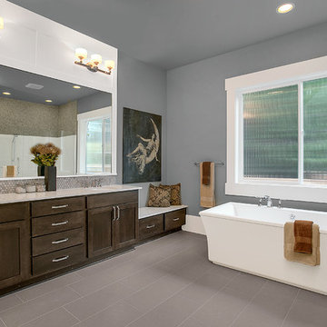 Greater Seattle Area | The Parthenon Master Bathroom