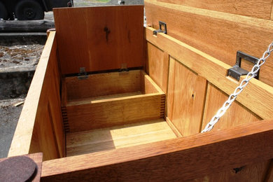Craftsman Toybox in Walnut and White Oak