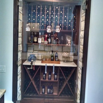 Wine Closet Butlers Pantry