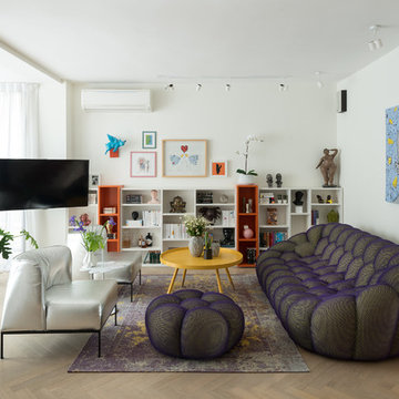 Color Modern House Interior