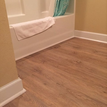 Market Place 8mm EVP - Everyday Oak, Beaulieu El Dorado Carpet and Beadboard Bar