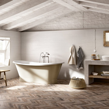 Petit Parquet porcelain floor and wall tiles