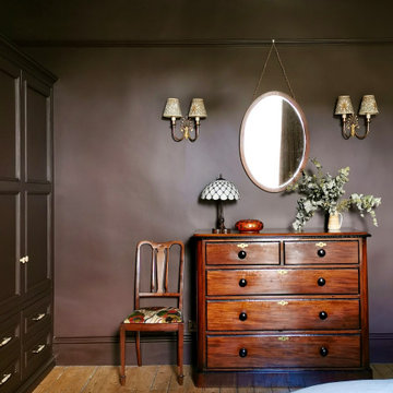 The Purple Brown Bedroom
