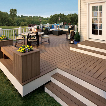 Composite Deck with Modern Finish – North Charleston, SC