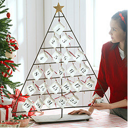 Advent Calendar Tree - New - Holiday Accents And Figurines