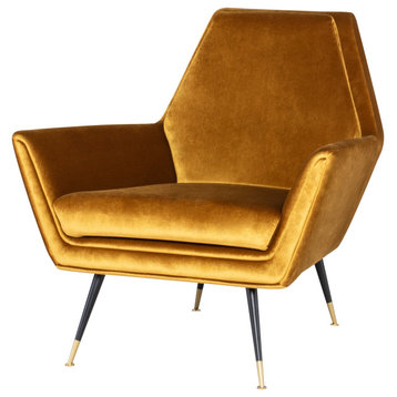 Vanessa Occasional Chair, Mustard