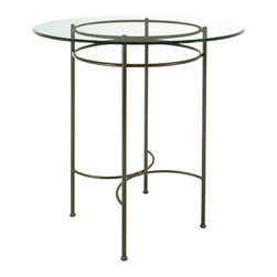 Providence 36" Round Pub Table (Bar Height) by Charleston Forge - Indoor Pub And Bistro Tables