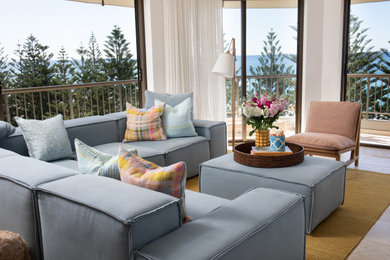 Modernes Wohnzimmer in Gold Coast - Tweed