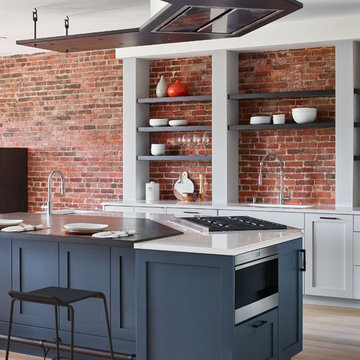 Brick & Beam Loft Kitchen