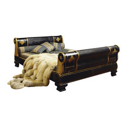 MARTA BED 2 HEADBOARDS (FOR 200X200 CM MATTRESS) - Sleigh Beds