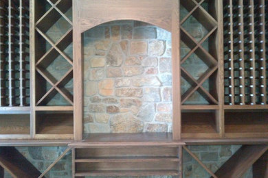 Large elegant wine cellar photo in Baltimore